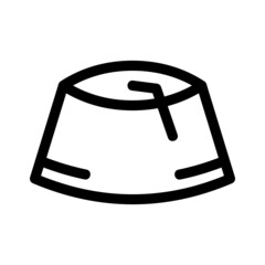 cap icon or logo isolated sign symbol vector illustration - high quality black style vector icons
