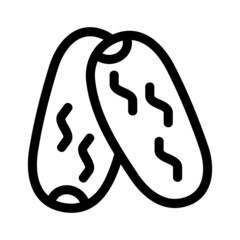 dates icon or logo isolated sign symbol vector illustration - high quality black style vector icons
