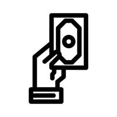 Fototapeta premium donation icon or logo isolated sign symbol vector illustration - high quality black style vector icons 