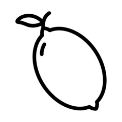 Lemon Fruit Icon