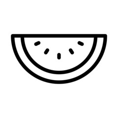 Watermelon Fruit Icon