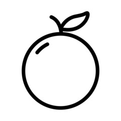 Orange Fruit Icon