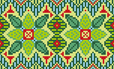 seamless flowers pattern