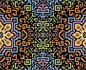 mandala seamless pattern