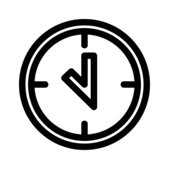 time icon or logo isolated sign symbol vector illustration - high quality black style vector icons
