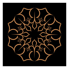 Amazing vector mandalas in different themes in oriental and western style for luxury logos, designs and coloring books