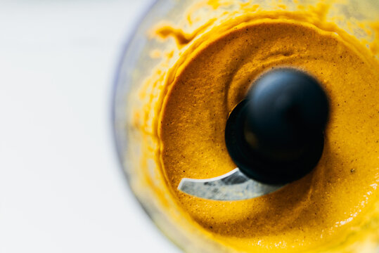 Yellow Sauce in Food Processor