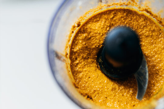 Yellow Sauce in Food Processor