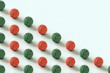 collection of many dog toy balls