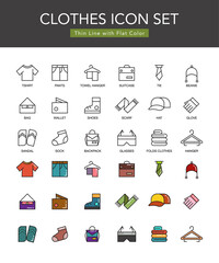 Clothes Icon Set