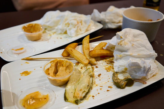 Leftover chips and mayo
