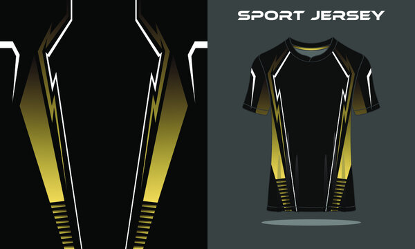 Tshirt sports abstrac texture footbal design for racing soccer gaming motocross gaming cycling 