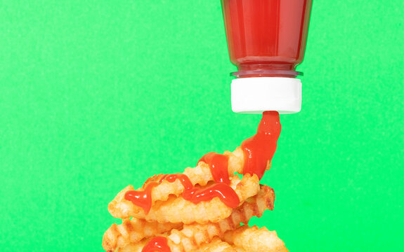 French Fries with Ketchup 