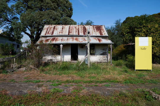 Old Ransacked Home For Sale