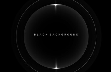 Darkness concept design black geometric background