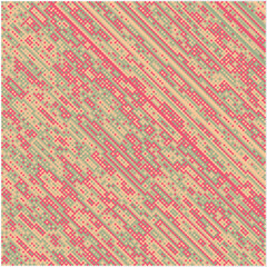 Multicolor truchet tiling connections illustration