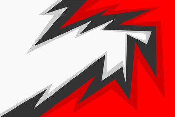 Abstract background with gradient jagged zigzag pattern and with some copy space area