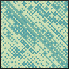 Multicolor truchet tiling connections illustration