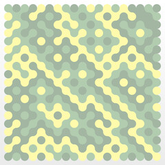 Multicolor truchet tiling connections illustration