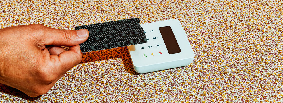 using a contactless credit card in a payment terminal