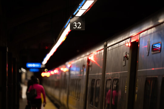 Train at Grand Central Station