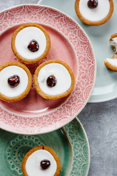 Cherry Bakewell Tarts