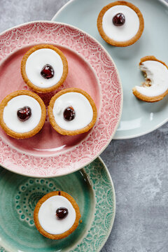 Cherry Bakewell Tarts