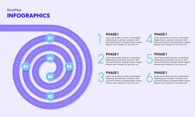 Business road map timeline infographic template with pointers designed for abstract background milestone modern diagram process technology digital marketing data presentation chart Vector illustration