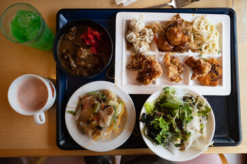 とても美味しい日本のホテルランチ