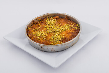 Kadayif is a special Middle Eastern dessert.