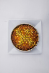 Kadayif is a special Middle Eastern dessert.