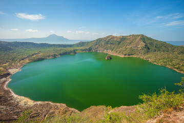 Taal Lake in Batangas near Manila, philippines