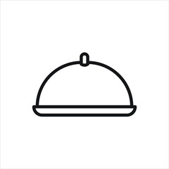 tray food vector for website symbol icon presentation