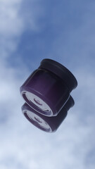 Bottle Jar Sky Background