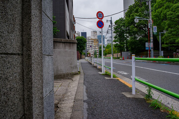 東京港区赤坂7丁目の風景