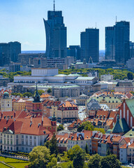 Warszawa © Drone in Warsaw