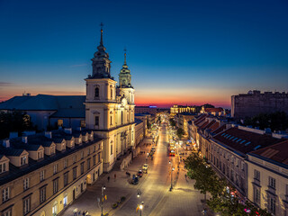 Warszawa © Drone in Warsaw