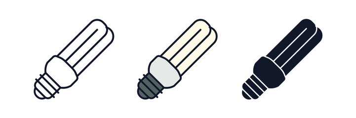 light bulb icon symbol template for graphic and web design collection logo vector illustration