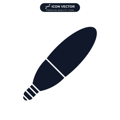 light bulb icon symbol template for graphic and web design collection logo vector illustration