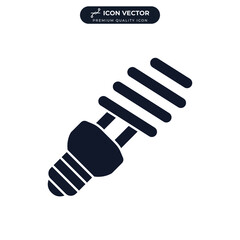 light bulb icon symbol template for graphic and web design collection logo vector illustration