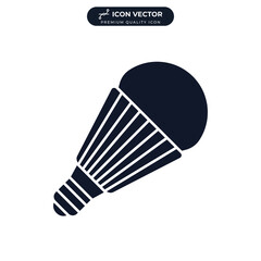 light bulb icon symbol template for graphic and web design collection logo vector illustration