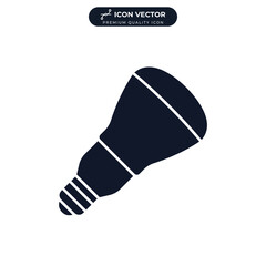 light bulb icon symbol template for graphic and web design collection logo vector illustration