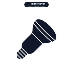 light bulb icon symbol template for graphic and web design collection logo vector illustration