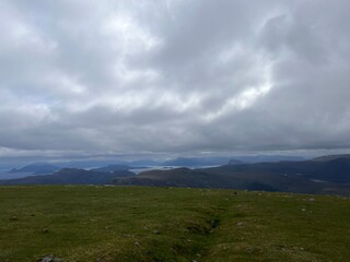 Fototapeta premium Vestkapp Norways westernmost point Mountain plateau Stadlandet Norway