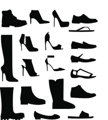 badges shoes, logo boots, shoes, boots, ballet flats, slates