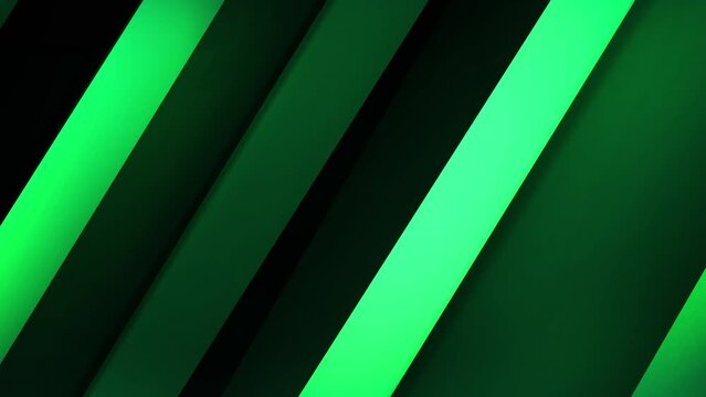 Abstract Green dark shapes 4K Animation Wallpaper. Modern backdrop design