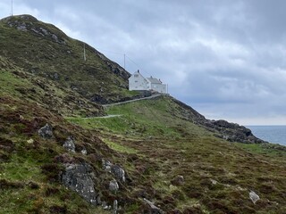 Kråkenes Lighthouse Stadlandet Norway Summer Holiday