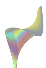 Gradient, abstract, abstract shapes, 3d, ombre, graphic, graphic element