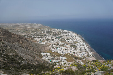 The coast view of the island.