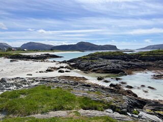 Grotlesanden Beach Area Bremanger Norway Summer Holiday
